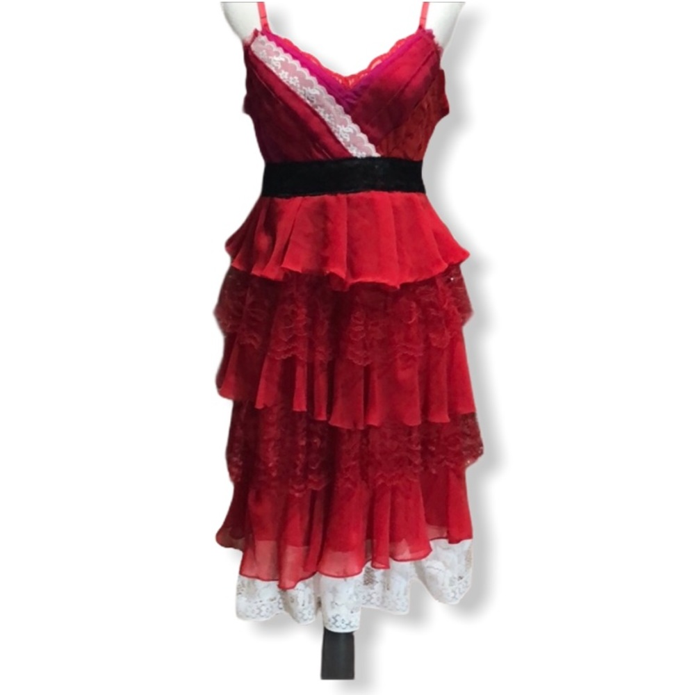 💞 burlesque sexy ruffle up-cycled OOAK UPCYCLED